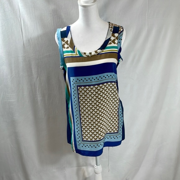 Dorothee Schumacher Top Blouse Size 2 US Small 4 100% Silk - Picture 1 of 15